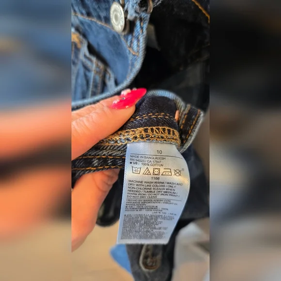 Old Navy Women's Denim Overalls Straight Leg - Picture 7 of 7